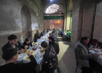 Filibe’de ilk toplu iftar yapıldı